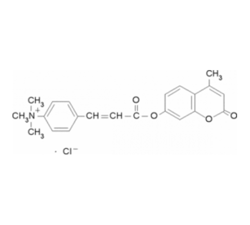 Порошок хлорида 4-метилумбеллиферил п-триметиламмониоциннамат Sigma M4507