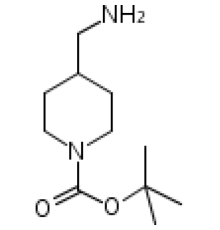 1-BOC-4-(аминометил)пиперидин, 97%, Acros Organics, 5г