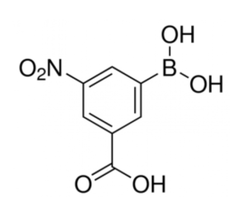 3-карбокси-5-нитрофенилборная кислота, 97%, Acros Organics, 1г