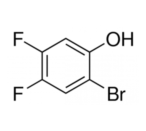 2-Бром-4,5-дифторфенол, 97%, Alfa Aesar, 1г