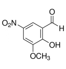 2-гидрокси-3-метокси-5-нитробензальдегида, 98%, Alfa Aesar, 5 г
