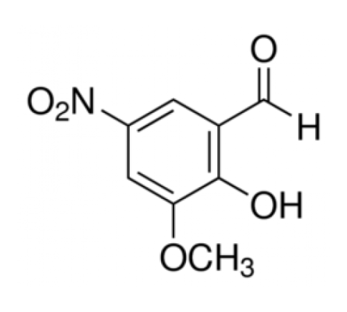 2-гидрокси-3-метокси-5-нитробензальдегида, 98%, Alfa Aesar, 5 г