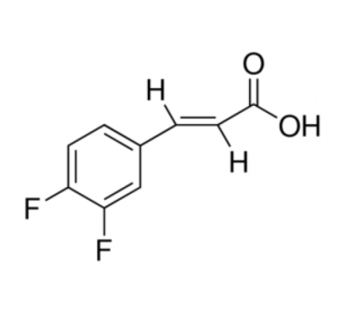 3,4-Дифторко-коричная кислота, 97%, Alfa Aesar, 1 г