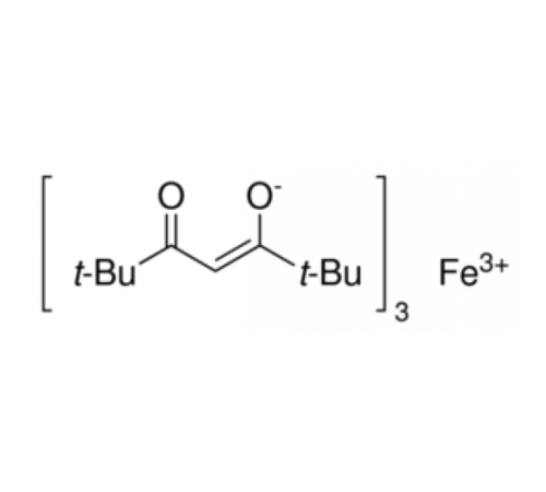 Трис (2,2,6,6-тетраметил-3, 5-гептандионато) железо (III), перекристаллизовывают, 99,9% (металлы основы), Alfa Aesar, 5 г