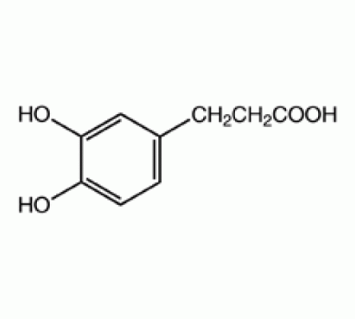 3 - (3,4-дигидроксифенил) пропионовой кислоты, 98 +%, Alfa Aesar, 100 г