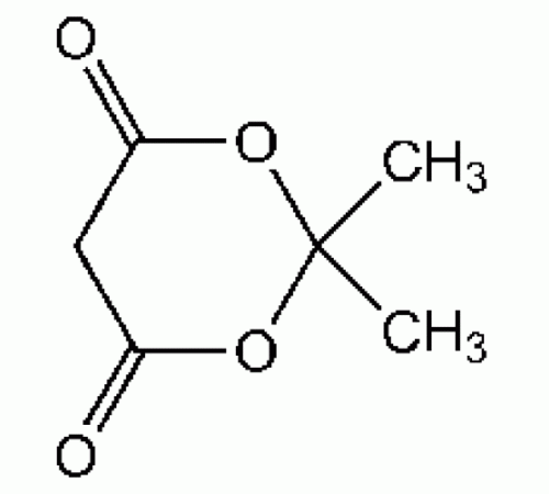 2,2-диметил-1,3-диоксан-4,6-дион, 98%, Acros Organics, 25г