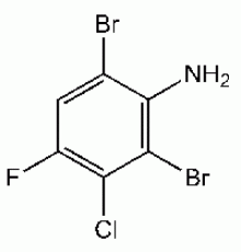 2,6-дибром-3-хлор-4-фторанилина, 97%, Alfa Aesar, 10 г