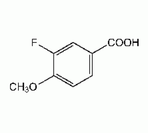 3-Фтор-4-метоксибензойной кислоты, 98%, Alfa Aesar, 5 г