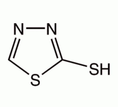 2-меркапто-1, 3,4-тиадиазол, 98%, Alfa Aesar, 250 г
