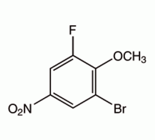 2-бром-6-фтор-4-нитроанизола, 99%, Alfa Aesar, 1г