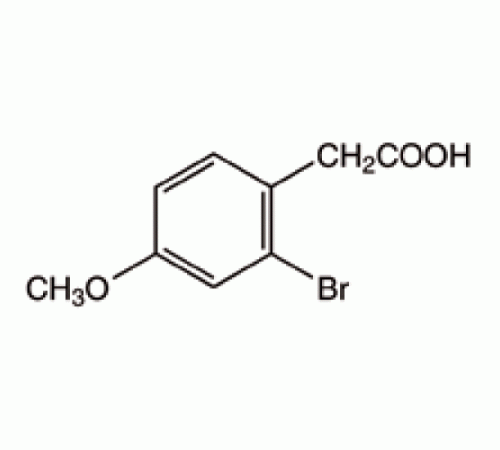 2-Бром-4-метоксифенилуксусной кислоты, 97%, Alfa Aesar, 1г