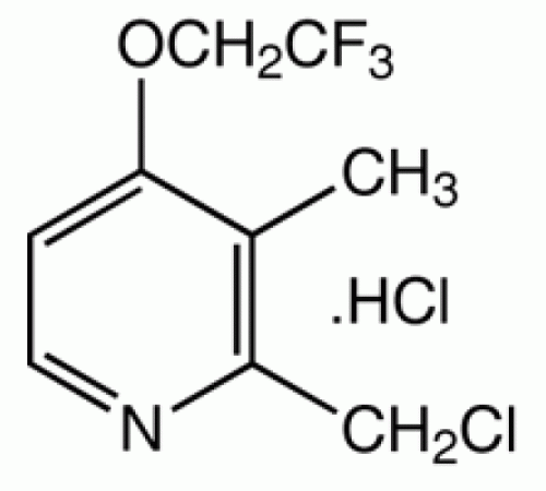 2-хлорметил-3-метил-4- (2,2,2-трифторэтокси) пиридина, 97%, Alfa Aesar, 1 г