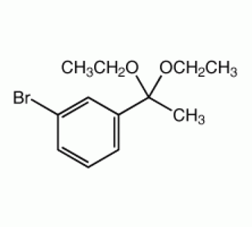 3'-бромацетофенона диэтиловый кетальную, 96%, удар. с карбонатом калия, Alfa Aesar, 5г