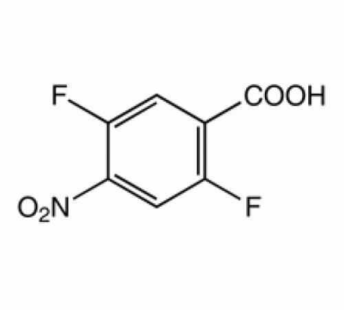 2,5-дифтор-4-нитробензойной кислоты, 97%, Alfa Aesar, 5 г