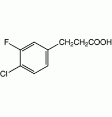 3 - (4-хлор-3-фторфенил) пропионовой кислоты, 96%, Alfa Aesar, 1г
