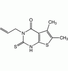 3-аллил-5,6-диметил-2-тиоксо-2, 3-дигидротиено [2,3-D] пиримидин-4 (1Н) -он, 96%, Alfa Aesar, 250 мг