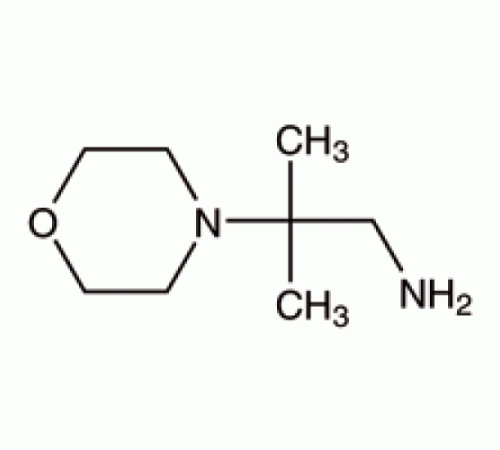 2-Метил-2- (4-морфолинил) пропиламин, 97 +%, Alfa Aesar, 1г