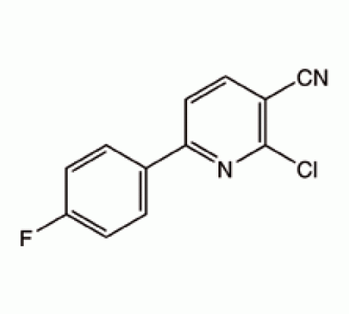 2-Хлор-3-циано-6- (4-фторфенил) пиридин, 96%, Alfa Aesar, 1г