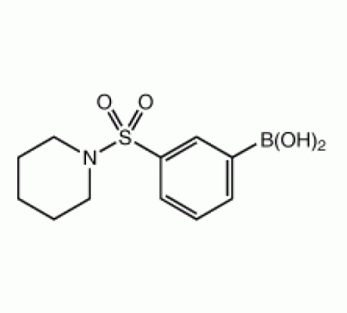 3 - (1-Пиперидинилсульфонил) бензолбороновой кислоты, 98%, Alfa Aesar, 250 мг