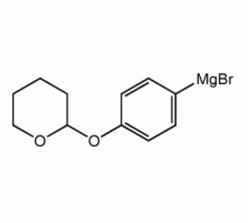 4 - (2-тетрагидропиранилокси) фенилмагнийбромида, 0,5 М в 2-MeTHF, Alfa Aesar, 100 мл