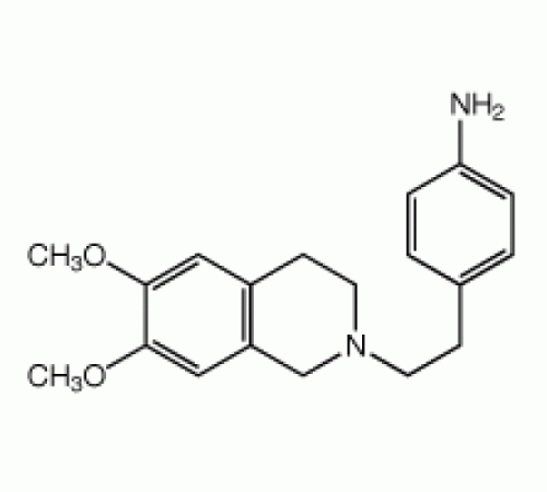 4 - [2 - (6,7-диметокси-1,2,3,4-тетрагидроизохинолинил) этил] анилин, 97%, Alfa Aesar, 250 мг