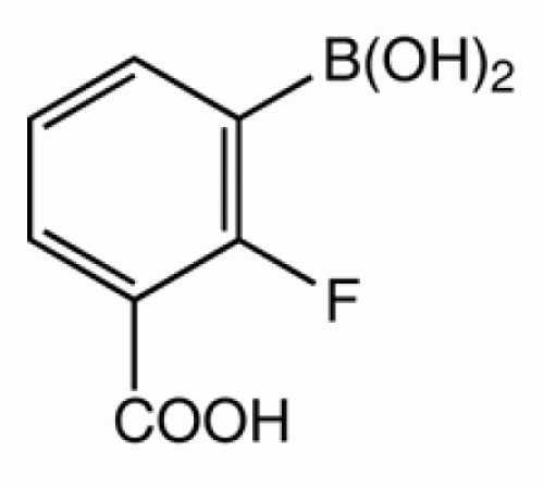 3-карбокси-2-фторбензолбороновая кислота, 97%, Alfa Aesar, 1 г