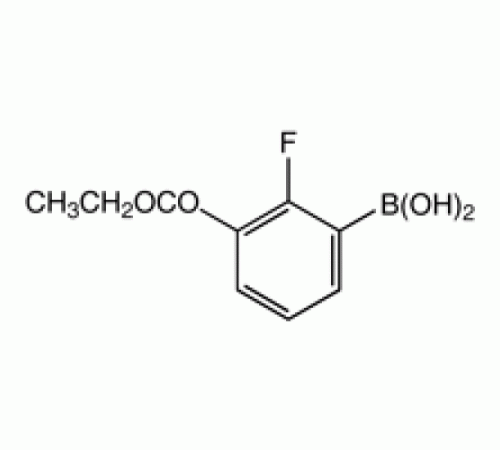 3-этоксикарбонил-2-фторбензолбороновая кислота, 97%, Alfa Aesar, 250 мг