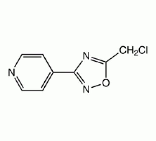 4 - (5-хлорметил-1, 2,4-оксадиазол-3-ил) пиридин, 97%, Alfa Aesar, 5 г