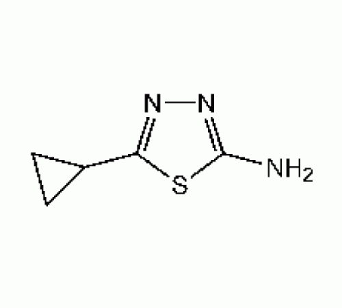 2-Амино-5-циклопропил-1, 3,4-тиадиазол, 98%, Alfa Aesar, 1г
