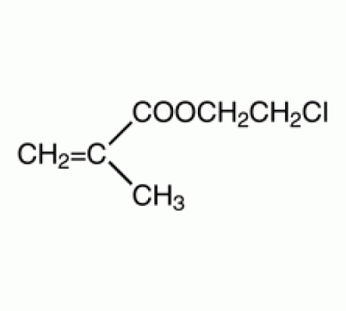 2-хлорэтил метакрилат, 97%, удар. с 500 промилле гидрохинон, Alfa Aesar, 10г