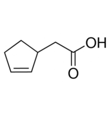 2-циклопентен-1-уксусной кислоты, тек. 90%, главным образом 3-циклопентен-1-уксусной кислоты, Alfa Aesar, 5 г