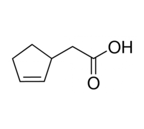 2-циклопентен-1-уксусной кислоты, тек. 90%, главным образом 3-циклопентен-1-уксусной кислоты, Alfa Aesar, 5 г