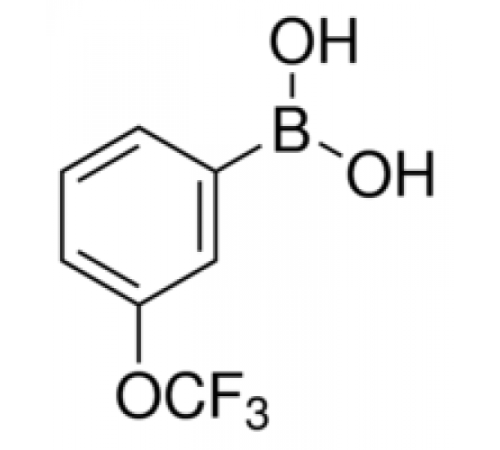 3-трифторметоксифенилборная кислота, 98%, Acros Organics, 1г