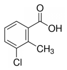 3-Хлор-2-метилбензойной кислоты, 98%, Alfa Aesar, 1 г