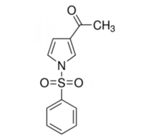 3-ацетил-1- (фенилсульфонил) пиррол, 98%, Alfa Aesar, 1г