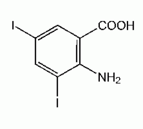 2-амино-3, 5-дииодбензойная кислота, 98 +%, Alfa Aesar, 5 г