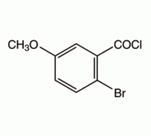 2-Бром-5-метоксибензоилхлорида, 97%, Alfa Aesar, 1г