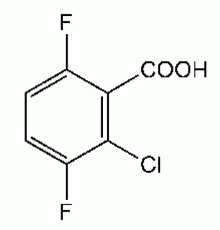 2-Хлор-3, 6-дифторбензойной кислоты, 97%, Alfa Aesar, 1г