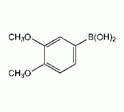 3,4-диметоксифенилборная кислота, 97%, Acros Organics, 1г