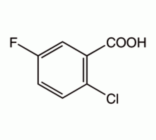 2-Хлор-5-фторбензойной кислоты, 97%, Alfa Aesar, 1г