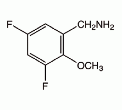 3,5-дифтор-2-метоксибензиламин, 97%, Alfa Aesar, 250 мг