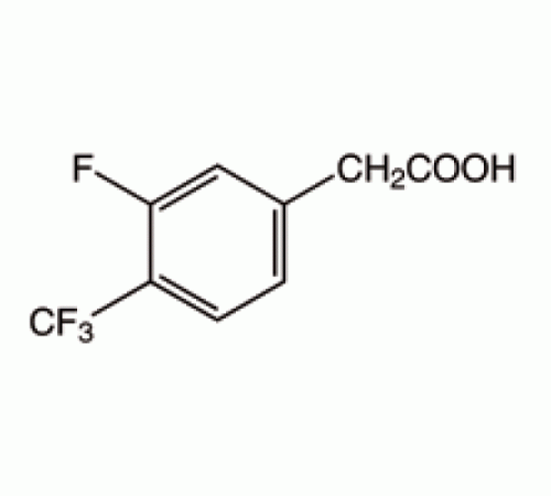 3-Фтор-4- (трифторметил) фенилуксусной кислоты, 97%, Alfa Aesar, 1г
