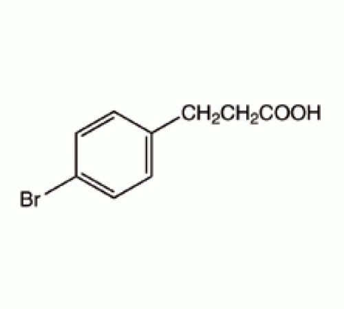 3-(4-бромфенил)пропионовая кислота, 97%, Acros Organics, 1г