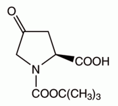 (2S)-1-трет-бутил гидро 4-оксопирролидин-1,2-дикарбоксилат, 97%, Maybridge, 1г