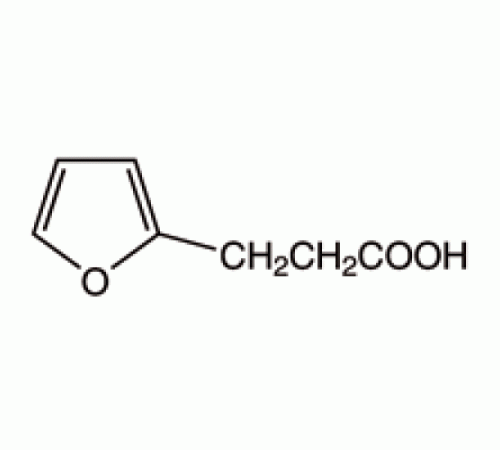 3-(2-фурил)пропановая кислота, 98%, Acros Organics, 1г