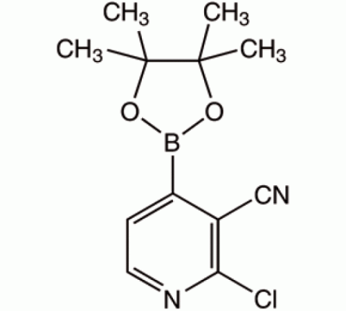 2-Хлор-3-цианопиридин-4-бороновой кислоты пинакон, 95%, Alfa Aesar, 250 мг