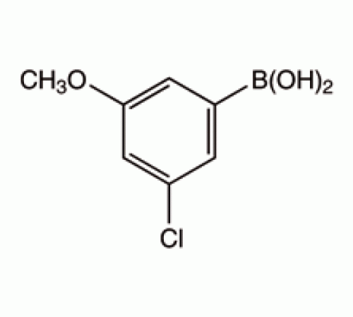 3-Хлор-5-метоксибензолбороновая кислота, 94%, Alfa Aesar, 1 г
