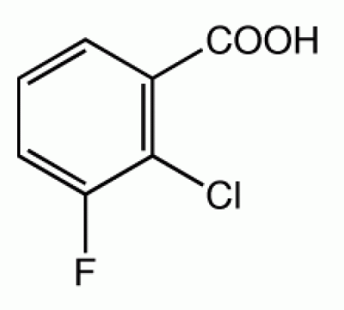 2-Хлор-3-фторбензойной кислоты, 97%, Alfa Aesar, 1г