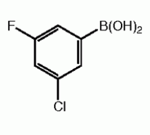 3-Хлор-5-фторбензолбороновая кислота, 95%, Alfa Aesar, 1 г