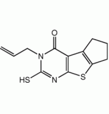 3-аллил-2-меркапто-3, 5,6,7-тетрагидро-4H-циклопента [4,5] тиено [2,3-D] пиримидин-4-она, 96%, Alfa Aesar, 250 мг